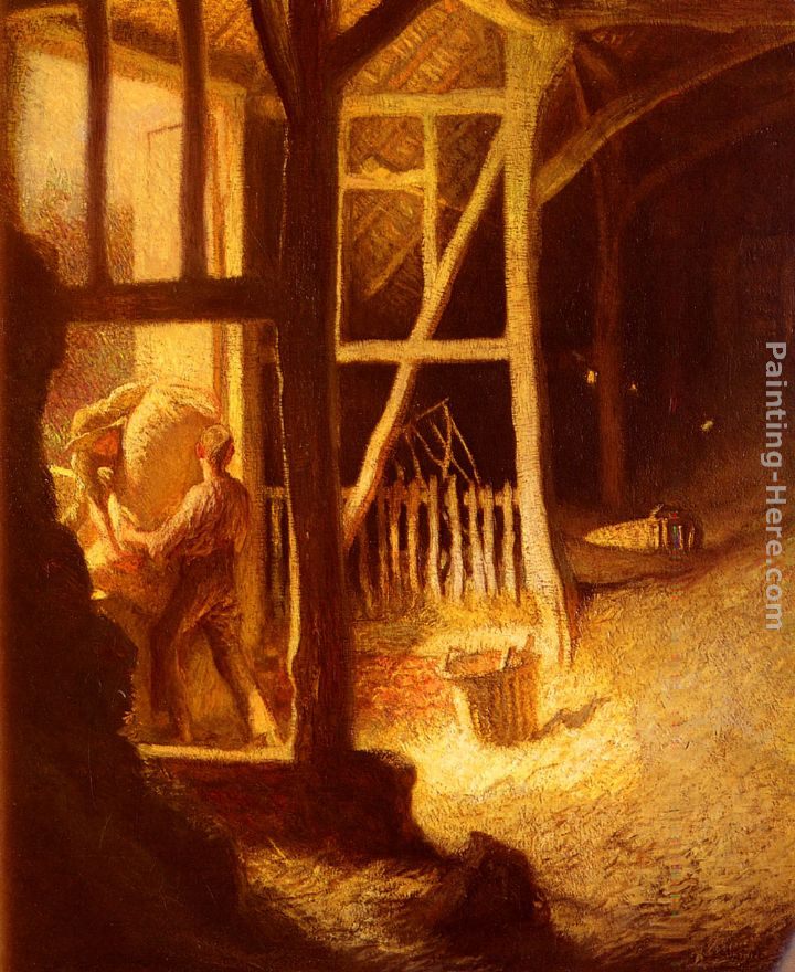 Sir George Clausen The Barn Door